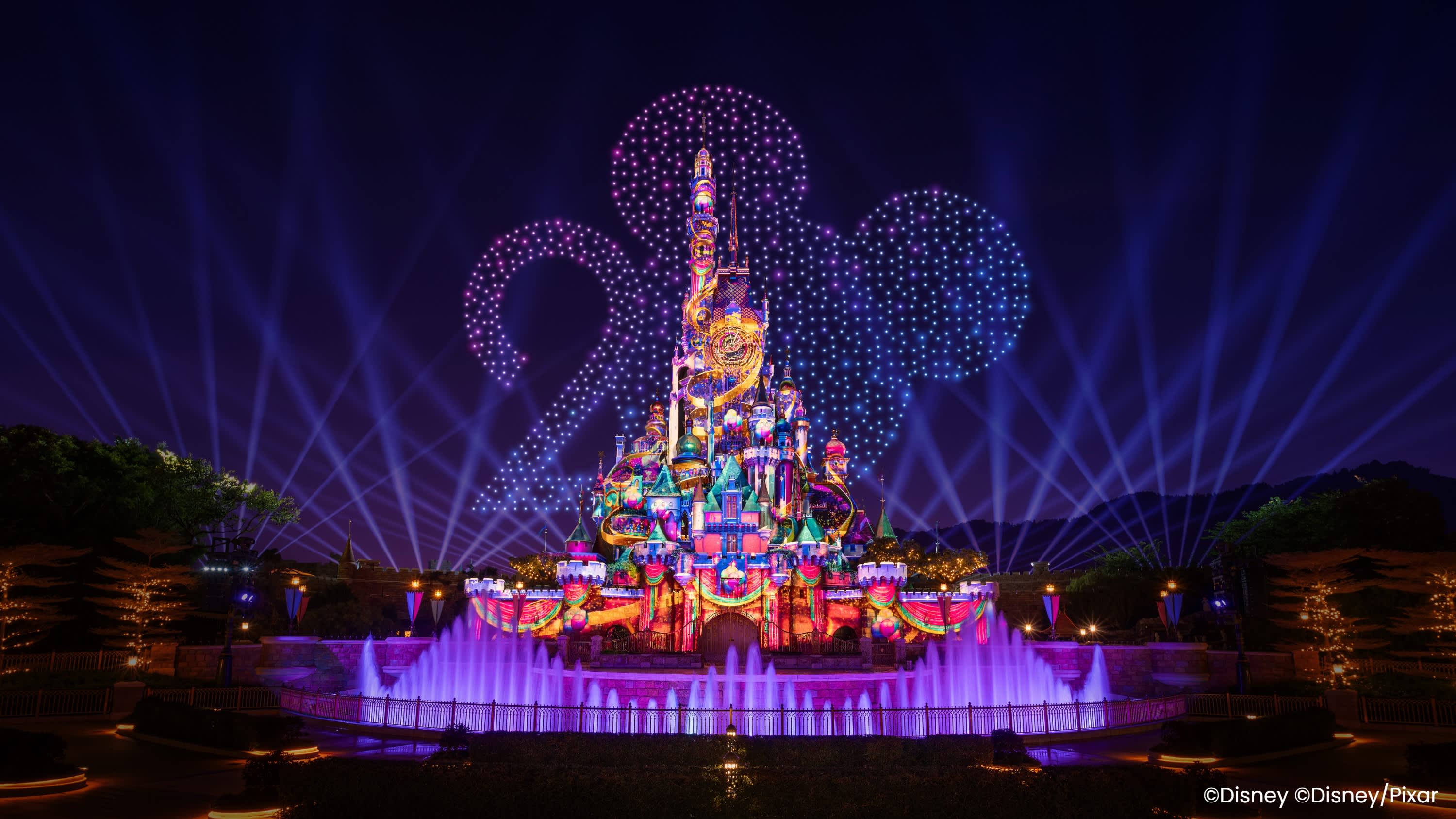 香港迪士尼乐园图