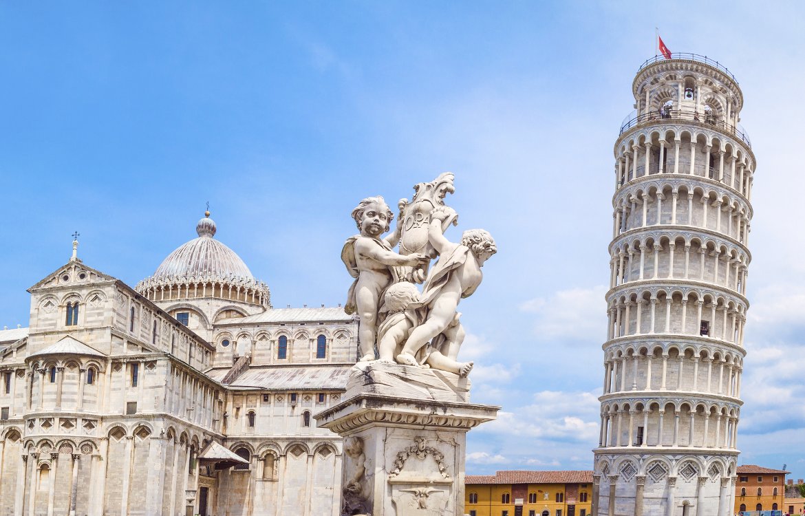 比萨斜塔建造历史图1