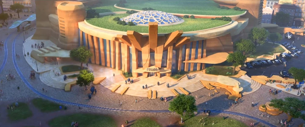 动物城地图示意