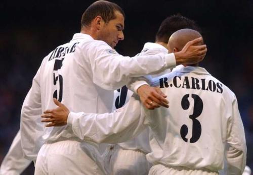 罗伯托·卡洛斯庆祝