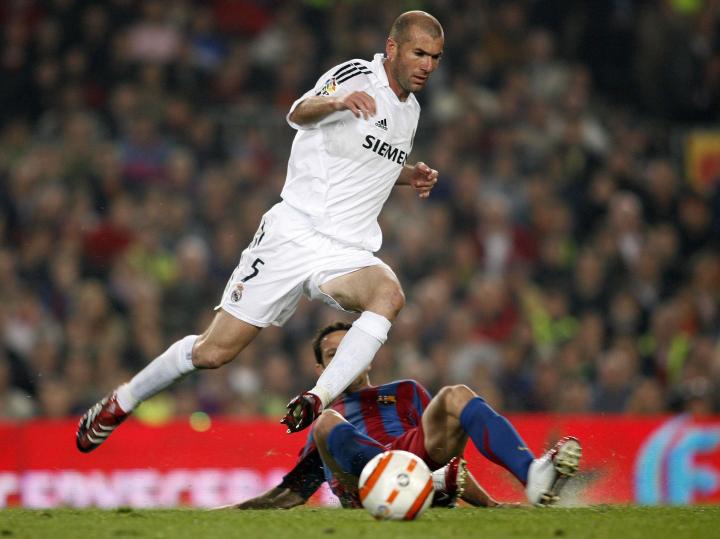 齐达内传球视野